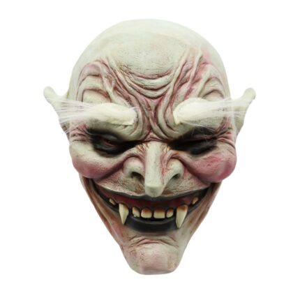 Scary White Eyebrow Zombie Mask