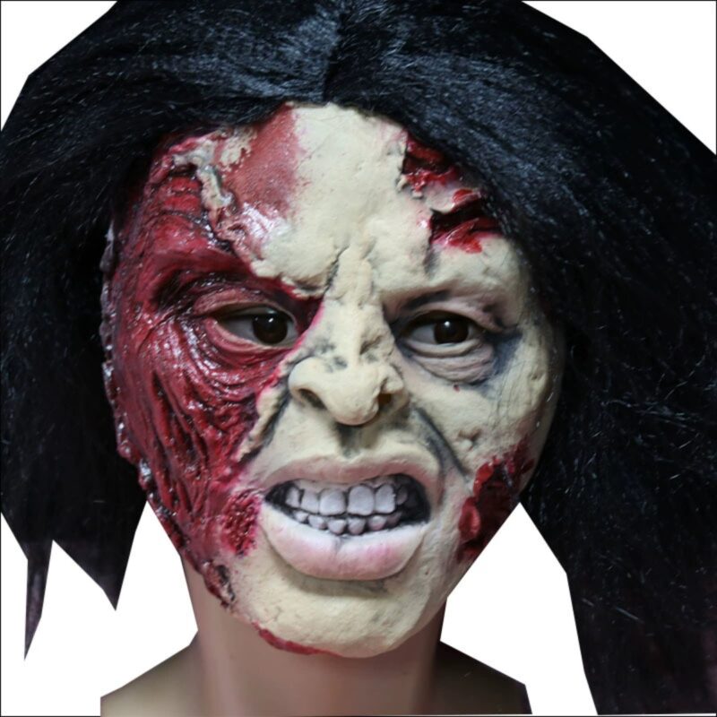 Cosplay Zombie Rotten Face Mask